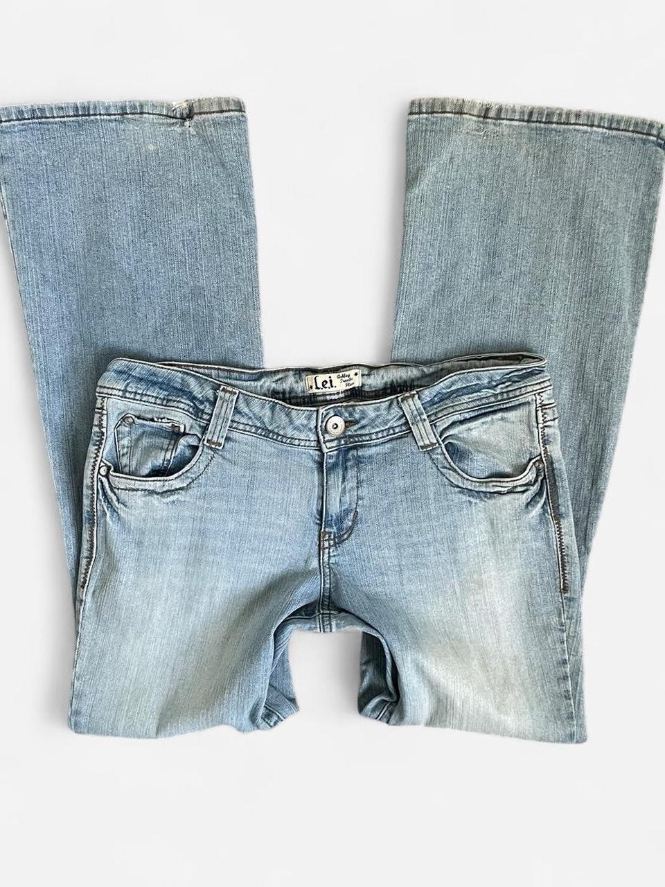 L.E.I Y2k Light Wash Bootcut Jeans